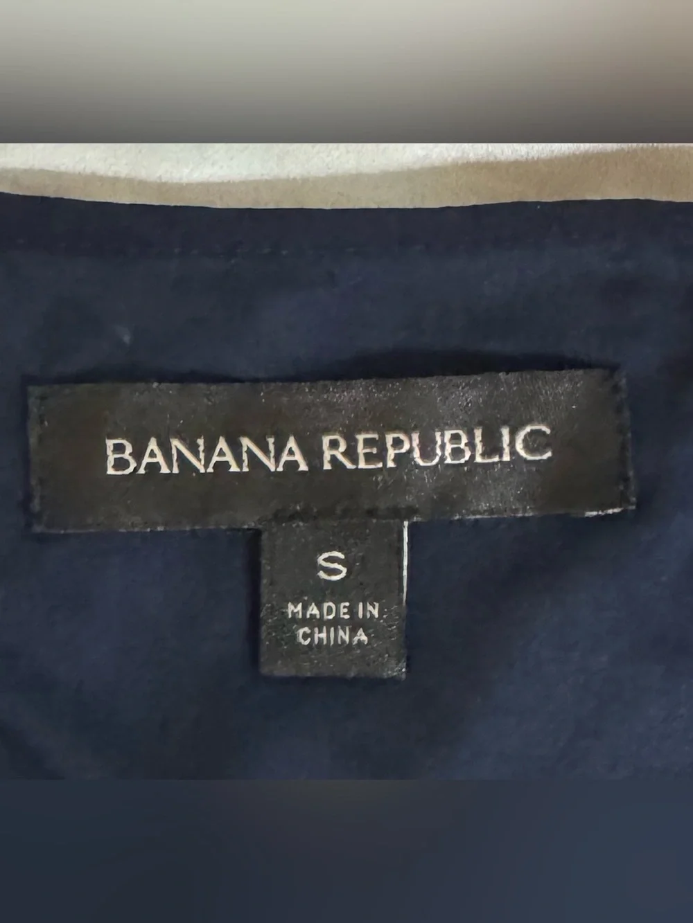 EUC Banana Republic Navy Top (S)